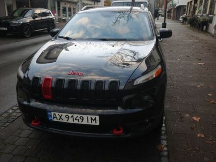 Черный Джип Чероки, объемом двигателя 2.4 л и пробегом 152 тыс. км за 13500 $, фото 1 на Automoto.ua