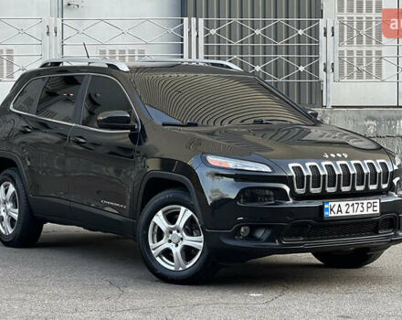 Черный Джип Чероки, объемом двигателя 2.4 л и пробегом 145 тыс. км за 12900 $, фото 1 на Automoto.ua