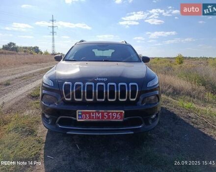 Чорний Джип Cherokee, об'ємом двигуна 2.18 л та пробігом 233 тис. км за 16700 $, фото 1 на Automoto.ua