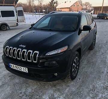 Черный Джип Чероки, объемом двигателя 2.4 л и пробегом 214 тыс. км за 12500 $, фото 1 на Automoto.ua