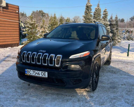 Черный Джип Чероки, объемом двигателя 2.36 л и пробегом 200 тыс. км за 11000 $, фото 1 на Automoto.ua