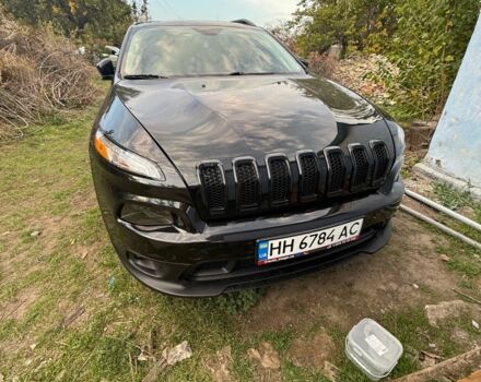 Черный Джип Чероки, объемом двигателя 2.4 л и пробегом 220 тыс. км за 13000 $, фото 1 на Automoto.ua