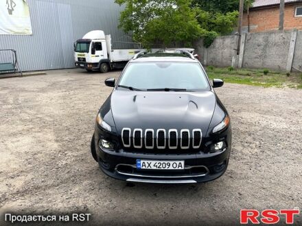 Черный Джип Чероки, объемом двигателя 2.4 л и пробегом 145 тыс. км за 12000 $, фото 1 на Automoto.ua