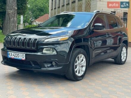 Чорний Джип Cherokee, об'ємом двигуна 2.4 л та пробігом 221 тис. км за 13350 $, фото 1 на Automoto.ua