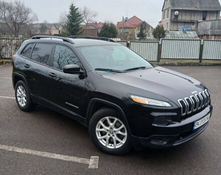Чорний Джип Cherokee, об'ємом двигуна 2.36 л та пробігом 123 тис. км за 13600 $, фото 1 на Automoto.ua