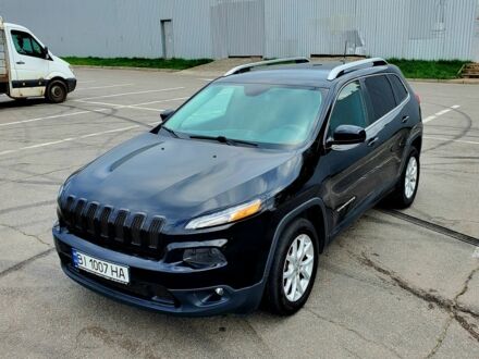 Чорний Джип Cherokee, об'ємом двигуна 2 л та пробігом 179 тис. км за 14500 $, фото 1 на Automoto.ua