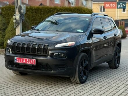 Черный Джип Чероки, объемом двигателя 2.4 л и пробегом 234 тыс. км за 12500 $, фото 1 на Automoto.ua