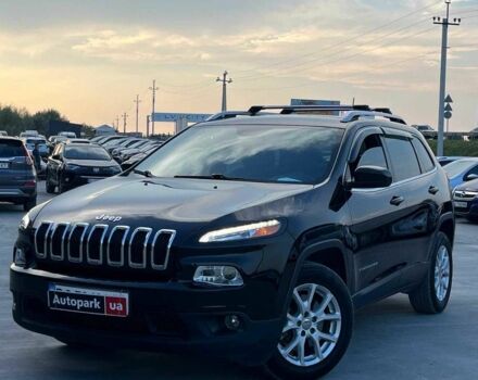 Чорний Джип Cherokee, об'ємом двигуна 2.4 л та пробігом 107 тис. км за 12480 $, фото 1 на Automoto.ua