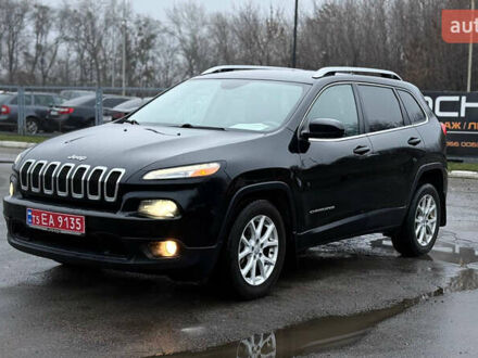 Чорний Джип Cherokee, об'ємом двигуна 2.5 л та пробігом 160 тис. км за 12500 $, фото 1 на Automoto.ua