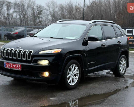 Черный Джип Чероки, объемом двигателя 2.5 л и пробегом 160 тыс. км за 12500 $, фото 1 на Automoto.ua