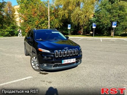 Черный Джип Чероки, объемом двигателя 2.4 л и пробегом 142 тыс. км за 15800 $, фото 1 на Automoto.ua