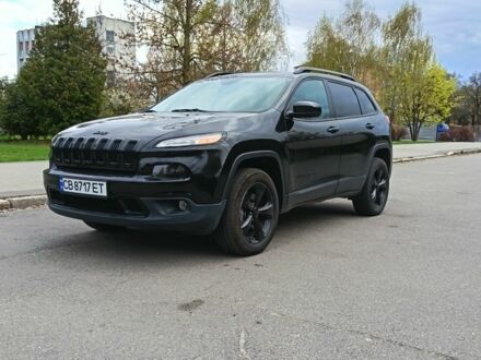 Чорний Джип Cherokee, об'ємом двигуна 2.4 л та пробігом 239 тис. км за 13200 $, фото 1 на Automoto.ua