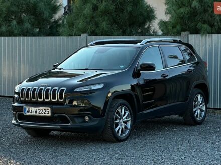 Чорний Джип Cherokee, об'ємом двигуна 2.2 л та пробігом 212 тис. км за 15900 $, фото 1 на Automoto.ua