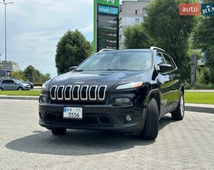 Черный Джип Чероки, объемом двигателя 2.36 л и пробегом 190 тыс. км за 13800 $, фото 1 на Automoto.ua