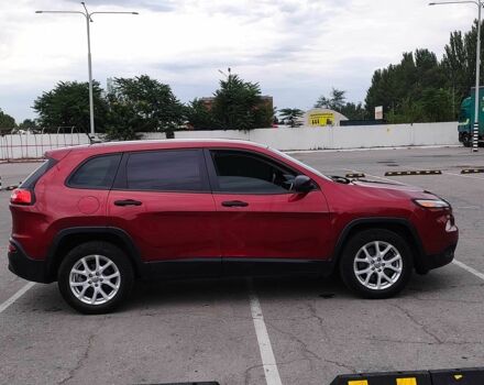 Красный Джип Чероки, объемом двигателя 2.4 л и пробегом 143 тыс. км за 14000 $, фото 3 на Automoto.ua