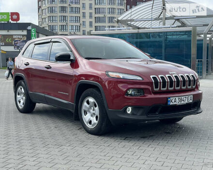 Червоний Джип Cherokee, об'ємом двигуна 2.4 л та пробігом 107 тис. км за 15500 $, фото 4 на Automoto.ua