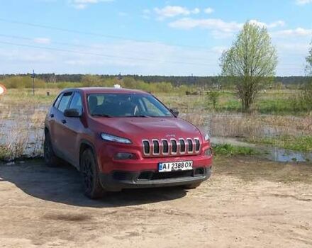 Червоний Джип Cherokee, об'ємом двигуна 2.36 л та пробігом 161 тис. км за 14500 $, фото 3 на Automoto.ua