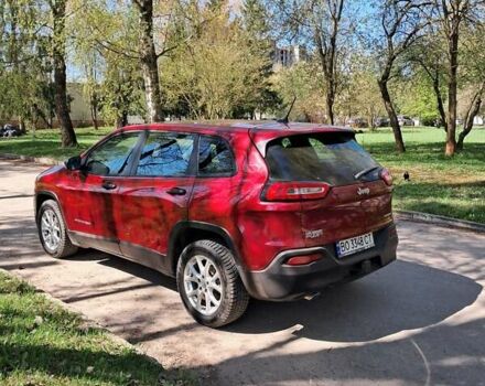 Червоний Джип Cherokee, об'ємом двигуна 2.36 л та пробігом 124 тис. км за 11600 $, фото 9 на Automoto.ua