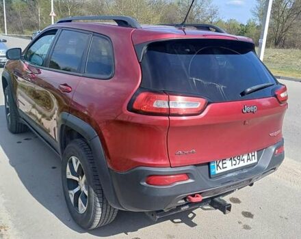 Червоний Джип Cherokee, об'ємом двигуна 3.24 л та пробігом 214 тис. км за 13400 $, фото 2 на Automoto.ua