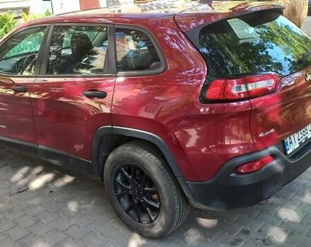Червоний Джип Cherokee, об'ємом двигуна 2.36 л та пробігом 161 тис. км за 14500 $, фото 10 на Automoto.ua