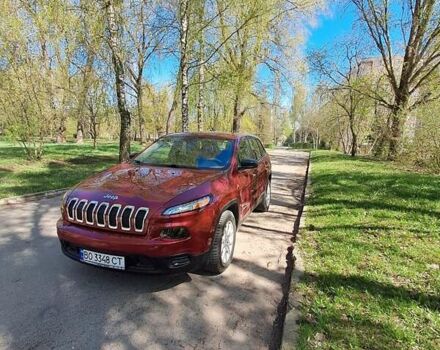 Червоний Джип Cherokee, об'ємом двигуна 2.36 л та пробігом 124 тис. км за 11600 $, фото 11 на Automoto.ua