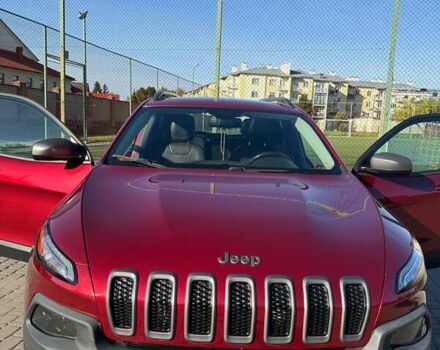 Красный Джип Чероки, объемом двигателя 3.24 л и пробегом 189 тыс. км за 14000 $, фото 1 на Automoto.ua