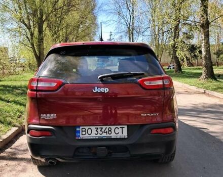Червоний Джип Cherokee, об'ємом двигуна 2.36 л та пробігом 124 тис. км за 11600 $, фото 7 на Automoto.ua