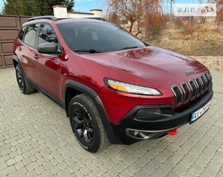 Червоний Джип Cherokee, об'ємом двигуна 3.2 л та пробігом 71 тис. км за 16800 $, фото 14 на Automoto.ua