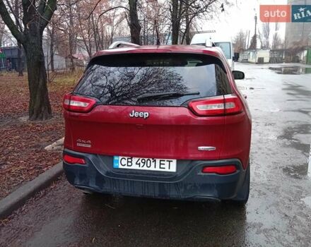 Червоний Джип Cherokee, об'ємом двигуна 2.36 л та пробігом 334 тис. км за 10400 $, фото 1 на Automoto.ua