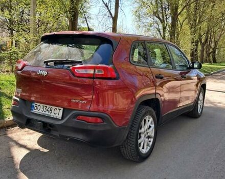 Червоний Джип Cherokee, об'ємом двигуна 2.36 л та пробігом 124 тис. км за 11600 $, фото 5 на Automoto.ua