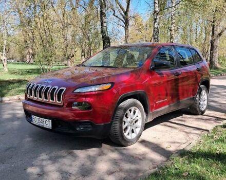 Червоний Джип Cherokee, об'ємом двигуна 2.36 л та пробігом 124 тис. км за 11600 $, фото 3 на Automoto.ua