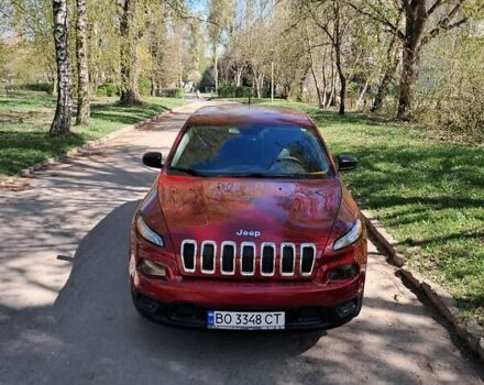 Червоний Джип Cherokee, об'ємом двигуна 2.36 л та пробігом 124 тис. км за 11600 $, фото 14 на Automoto.ua