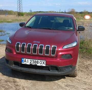 Червоний Джип Cherokee, об'ємом двигуна 2.36 л та пробігом 161 тис. км за 14500 $, фото 4 на Automoto.ua