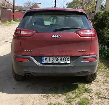 Червоний Джип Cherokee, об'ємом двигуна 2.36 л та пробігом 161 тис. км за 14500 $, фото 2 на Automoto.ua