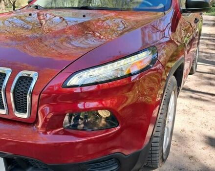 Червоний Джип Cherokee, об'ємом двигуна 2.36 л та пробігом 124 тис. км за 11600 $, фото 8 на Automoto.ua