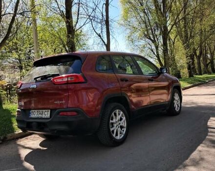 Червоний Джип Cherokee, об'ємом двигуна 2.36 л та пробігом 124 тис. км за 11600 $, фото 4 на Automoto.ua