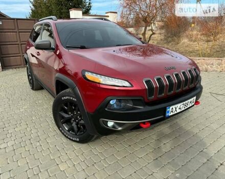 Червоний Джип Cherokee, об'ємом двигуна 3.2 л та пробігом 71 тис. км за 16800 $, фото 8 на Automoto.ua