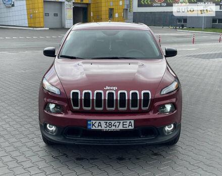 Червоний Джип Cherokee, об'ємом двигуна 2.4 л та пробігом 107 тис. км за 15500 $, фото 3 на Automoto.ua