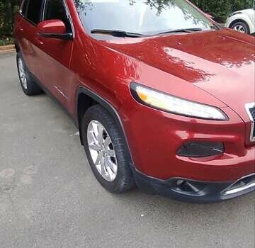 Червоний Джип Cherokee, об'ємом двигуна 2.4 л та пробігом 316 тис. км за 14650 $, фото 1 на Automoto.ua