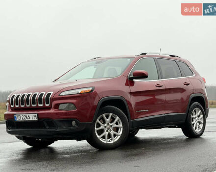 Червоний Джип Cherokee, об'ємом двигуна 3.2 л та пробігом 151 тис. км за 16555 $, фото 1 на Automoto.ua