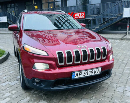Красный Джип Чероки, объемом двигателя 2.4 л и пробегом 150 тыс. км за 12500 $, фото 1 на Automoto.ua