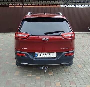 Червоний Джип Cherokee, об'ємом двигуна 2.4 л та пробігом 316 тис. км за 14650 $, фото 6 на Automoto.ua