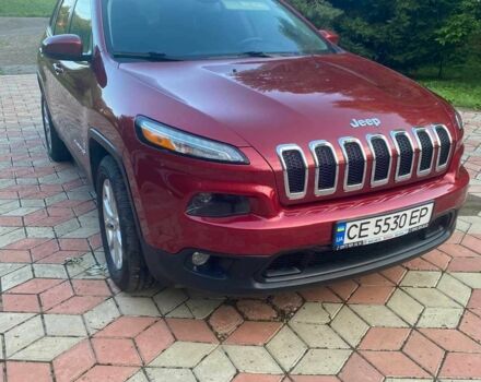 Красный Джип Чероки, объемом двигателя 2.4 л и пробегом 223 тыс. км за 12300 $, фото 1 на Automoto.ua