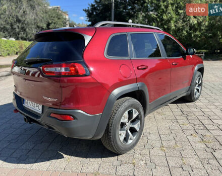 Червоний Джип Cherokee, об'ємом двигуна 3.24 л та пробігом 120 тис. км за 19000 $, фото 5 на Automoto.ua