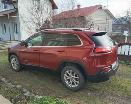 Червоний Джип Cherokee, об'ємом двигуна 2.36 л та пробігом 223 тис. км за 13800 $, фото 1 на Automoto.ua