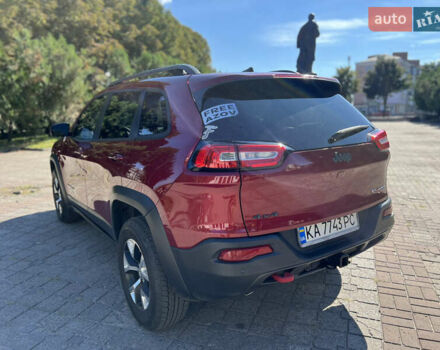 Червоний Джип Cherokee, об'ємом двигуна 3.24 л та пробігом 120 тис. км за 19000 $, фото 3 на Automoto.ua