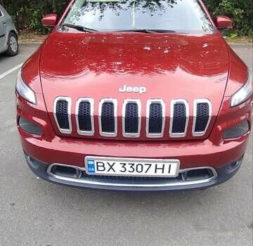 Червоний Джип Cherokee, об'ємом двигуна 2.4 л та пробігом 316 тис. км за 14650 $, фото 2 на Automoto.ua