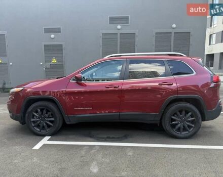 Красный Джип Чероки, объемом двигателя 3.24 л и пробегом 129 тыс. км за 15955 $, фото 2 на Automoto.ua