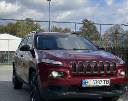 Червоний Джип Cherokee, об'ємом двигуна 2.4 л та пробігом 105 тис. км за 12800 $, фото 1 на Automoto.ua