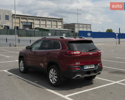 Джип Cherokee 2016 у Полтаві на Automoto.ua Червоний Джип Cherokee, об'ємом двигуна 3.24 л та пробігом 93 тис. км за 16700 $, фото 3 на Automoto.ua